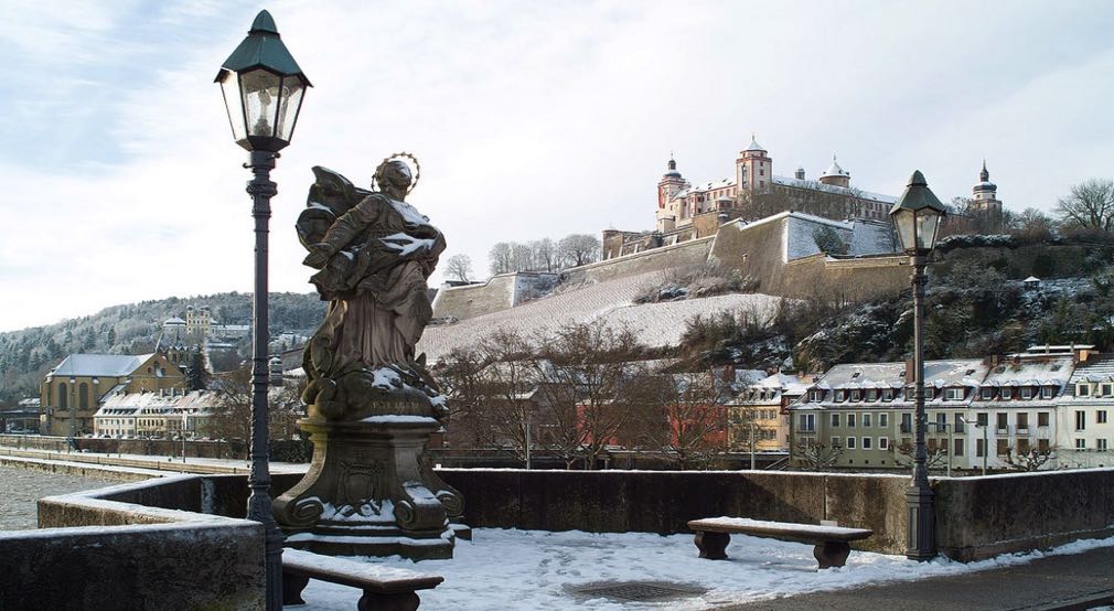 Würzburg im Winter